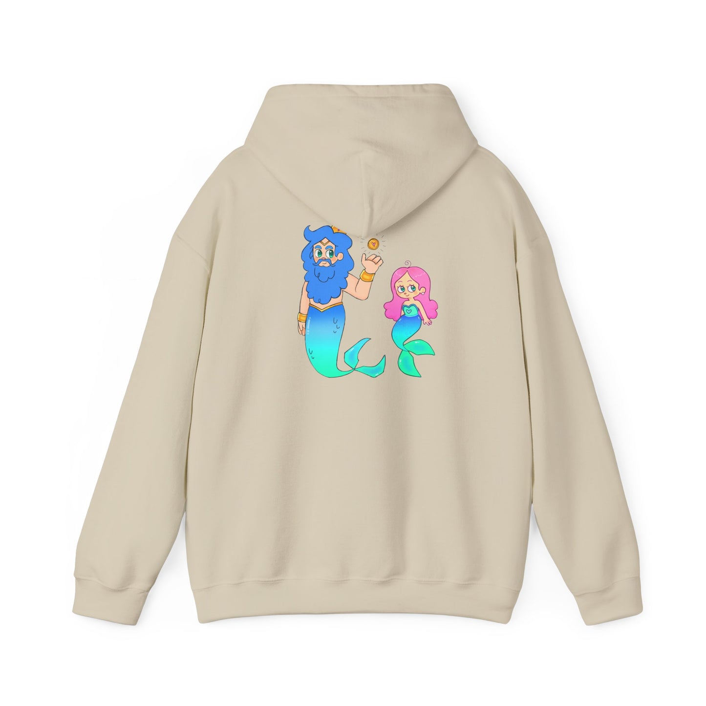 Heart Sparkle Mermaid Hoodie