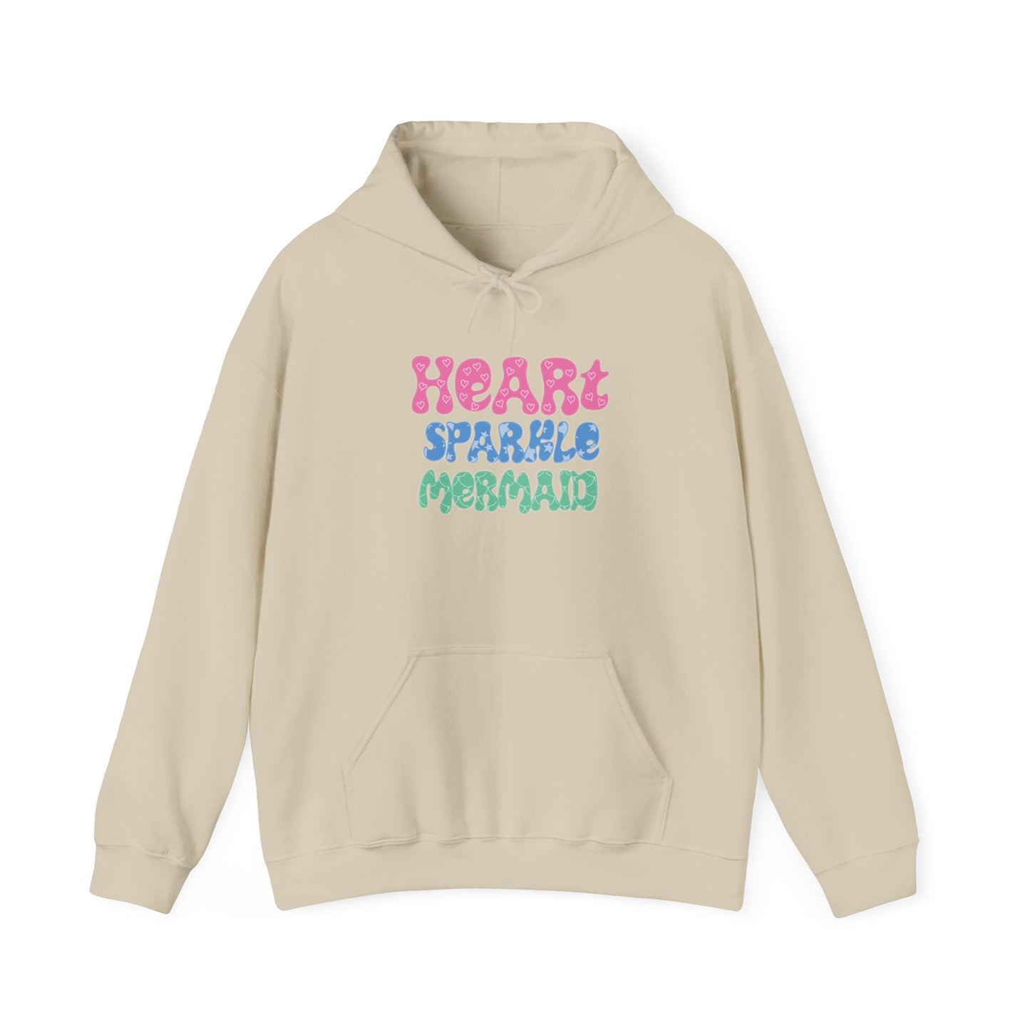 Heart Sparkle Mermaid Hoodie