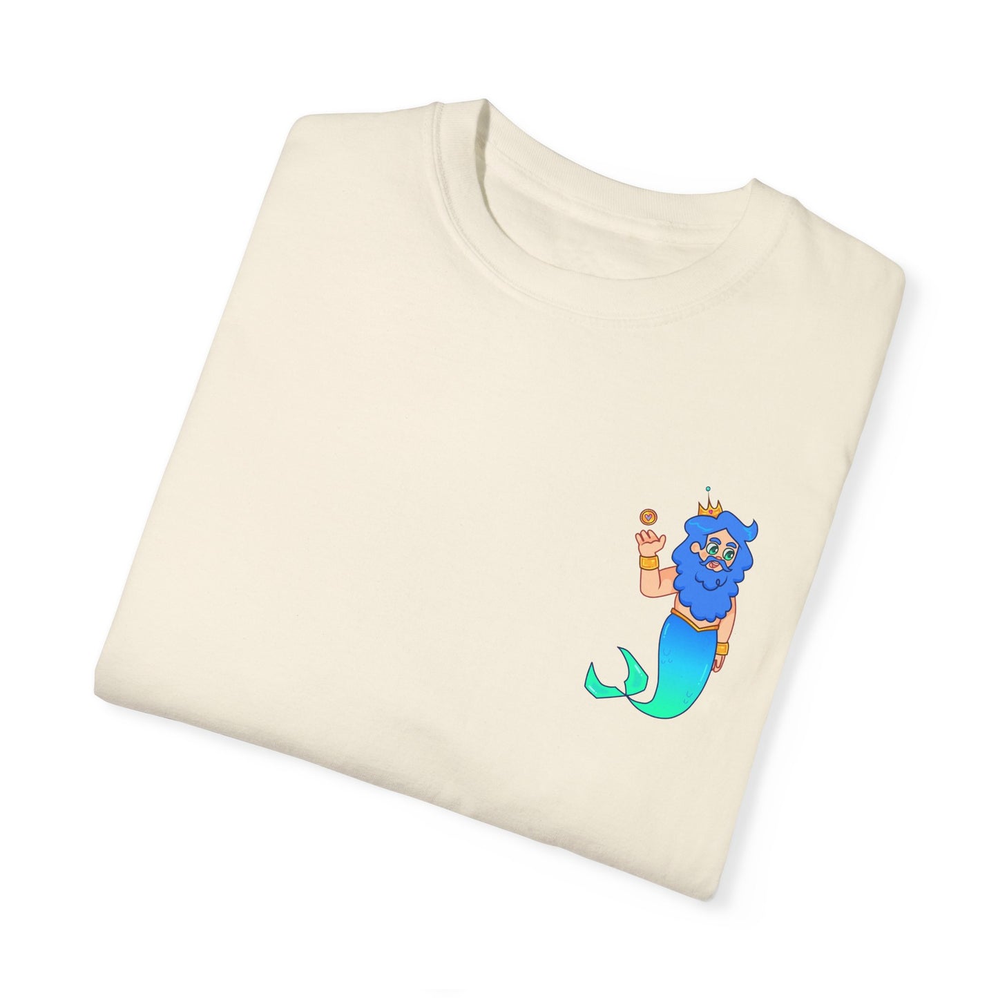 King Lagoon Style T-Shirt - Heart Sparkle Mermaid Design