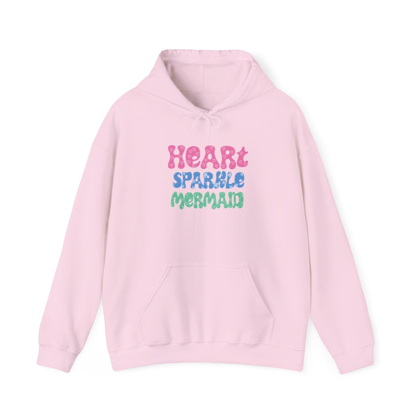 Heart Sparkle Mermaid Hoodie