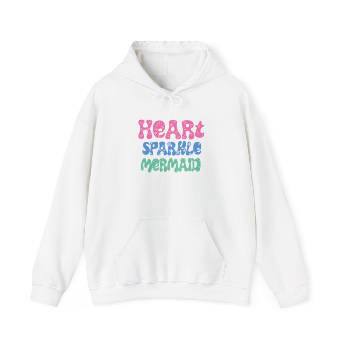 Heart Sparkle Mermaid Hoodie