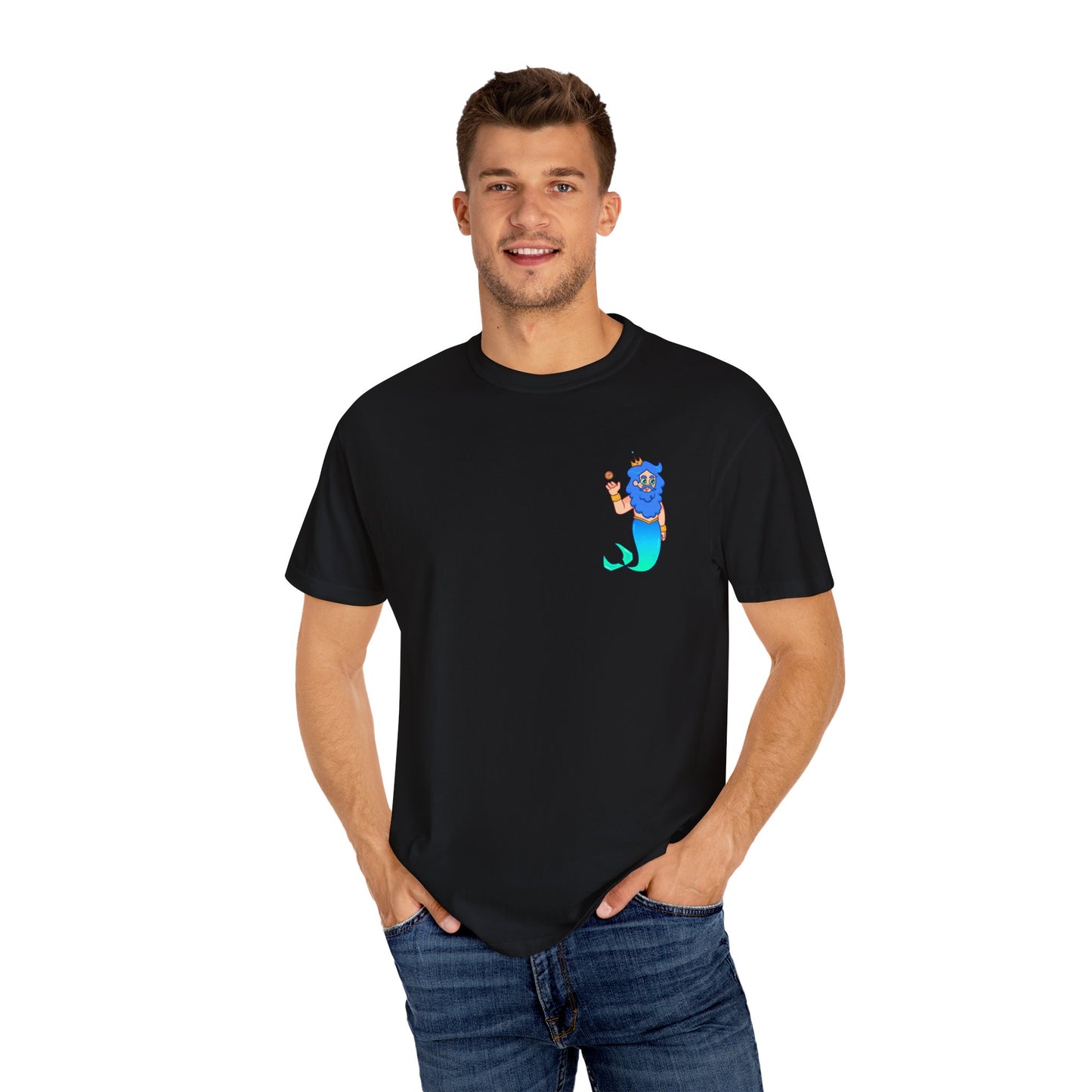 King Lagoon Style T-Shirt - Heart Sparkle Mermaid Design