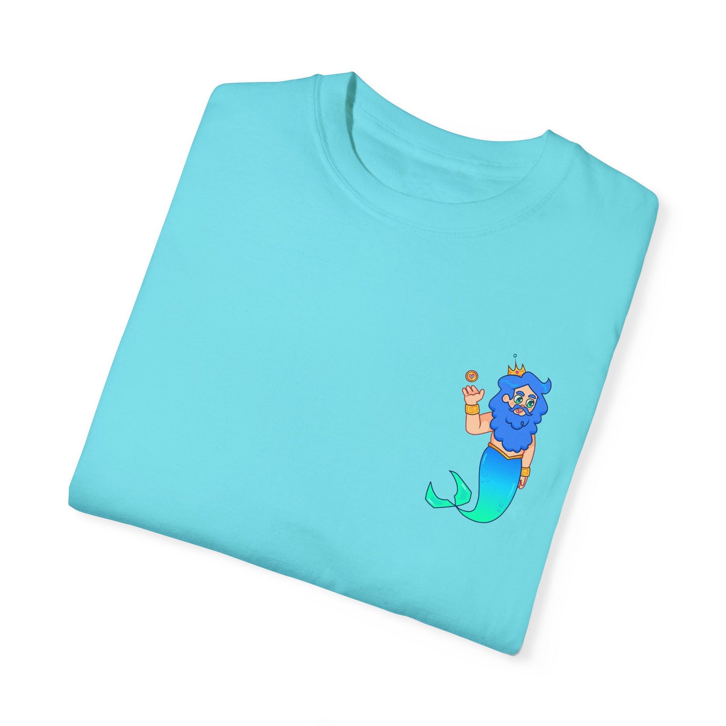 King Lagoon Style T-Shirt - Heart Sparkle Mermaid Design