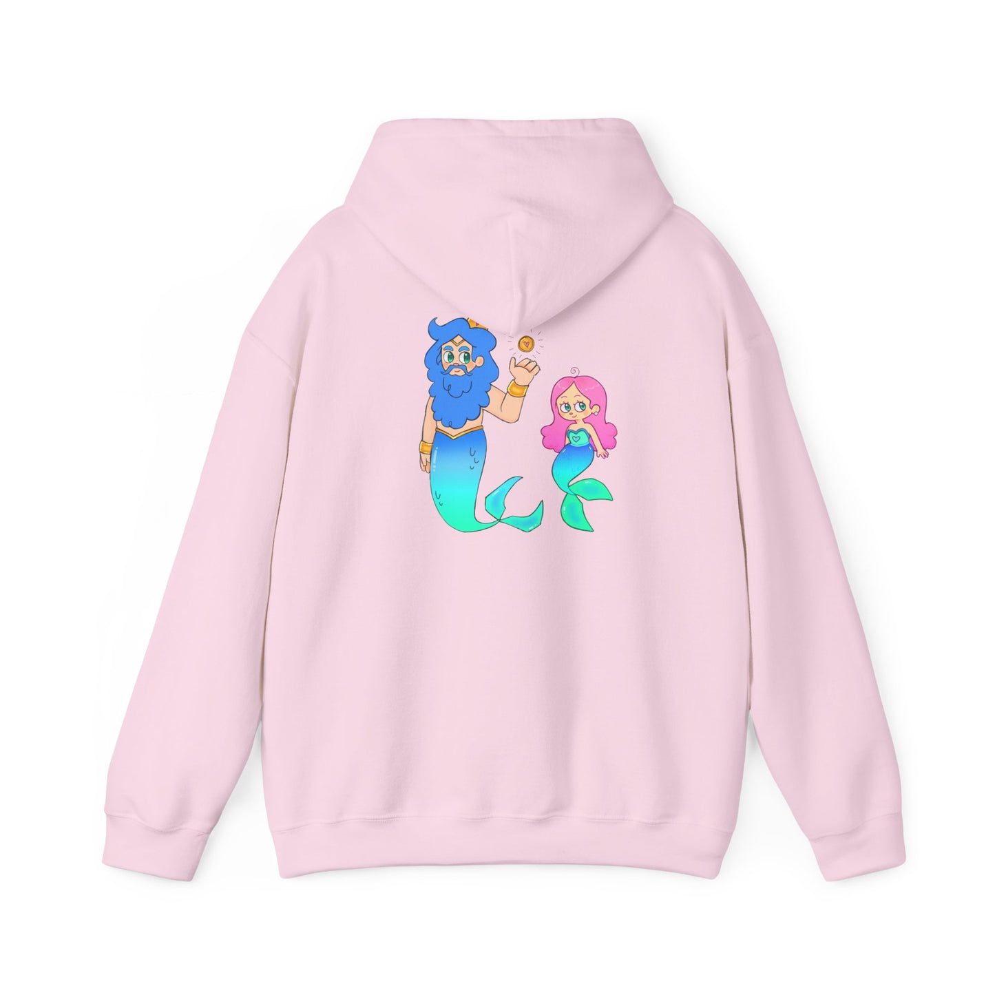 Heart Sparkle Mermaid Hoodie