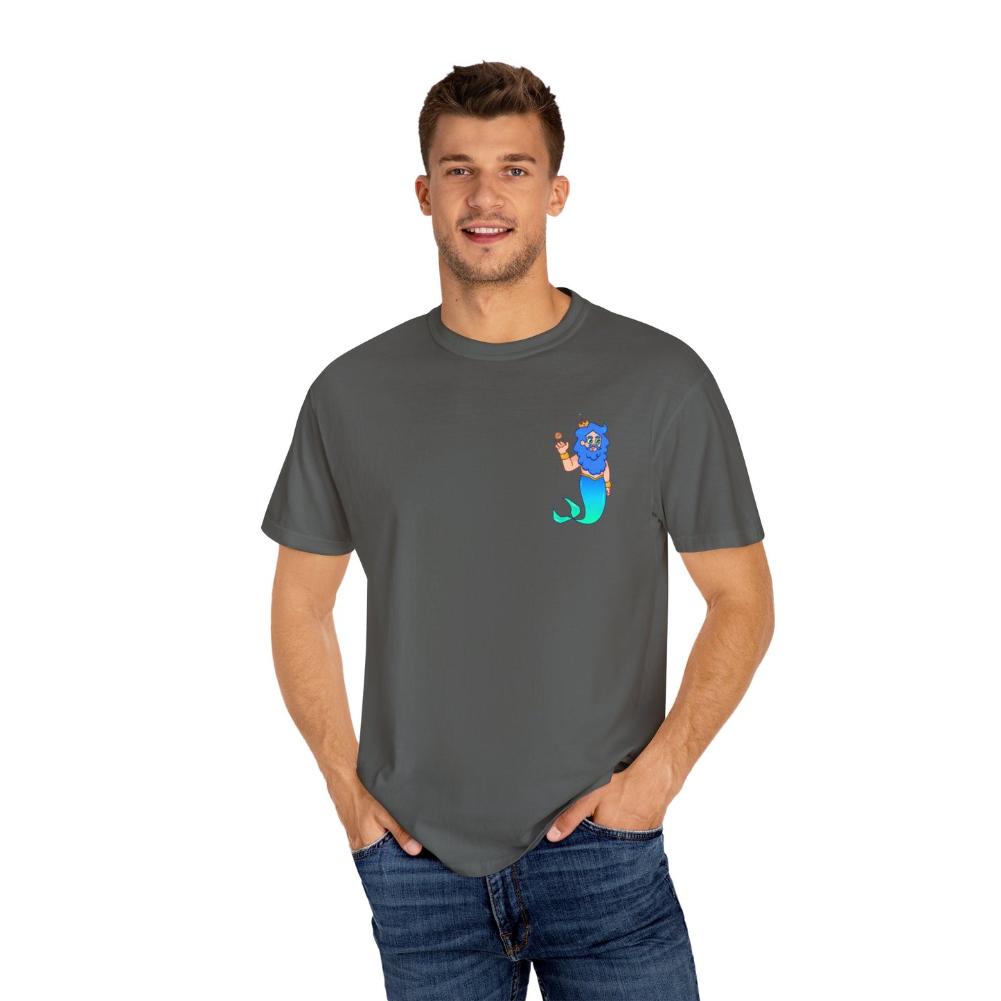 King Lagoon Style T-Shirt - Heart Sparkle Mermaid Design