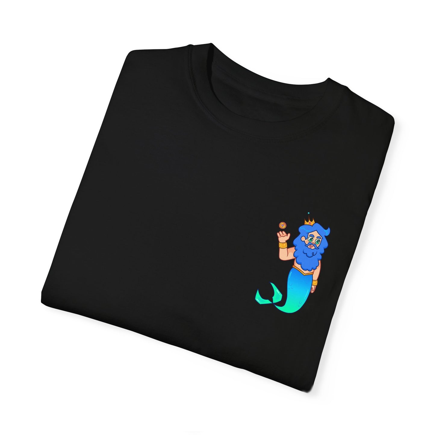 King Lagoon Style T-Shirt - Heart Sparkle Mermaid Design