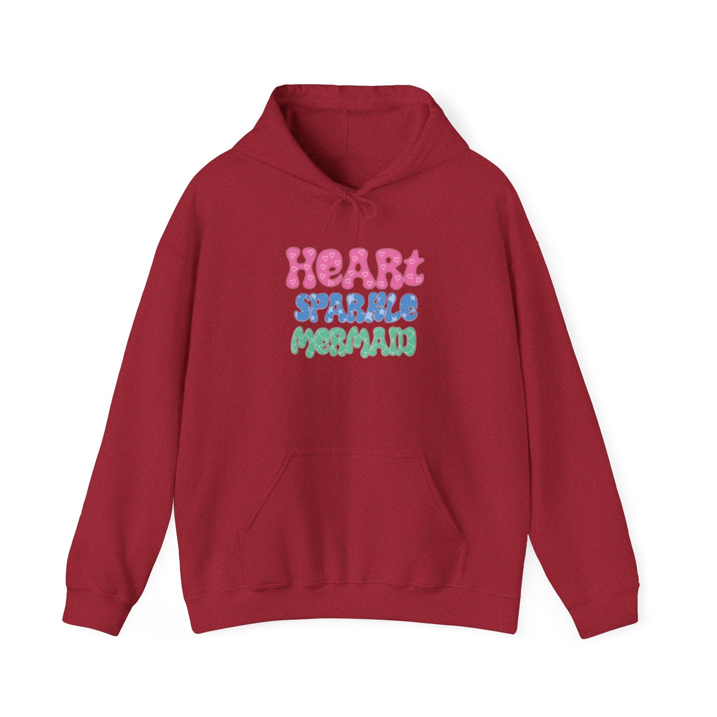 Heart Sparkle Mermaid Hoodie