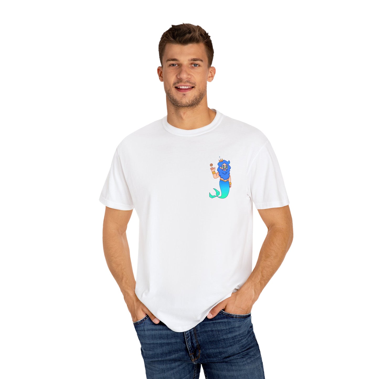 King Lagoon Style T-Shirt - Heart Sparkle Mermaid Design