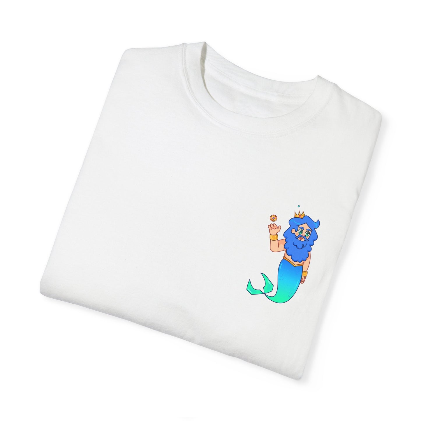 King Lagoon Style T-Shirt - Heart Sparkle Mermaid Design