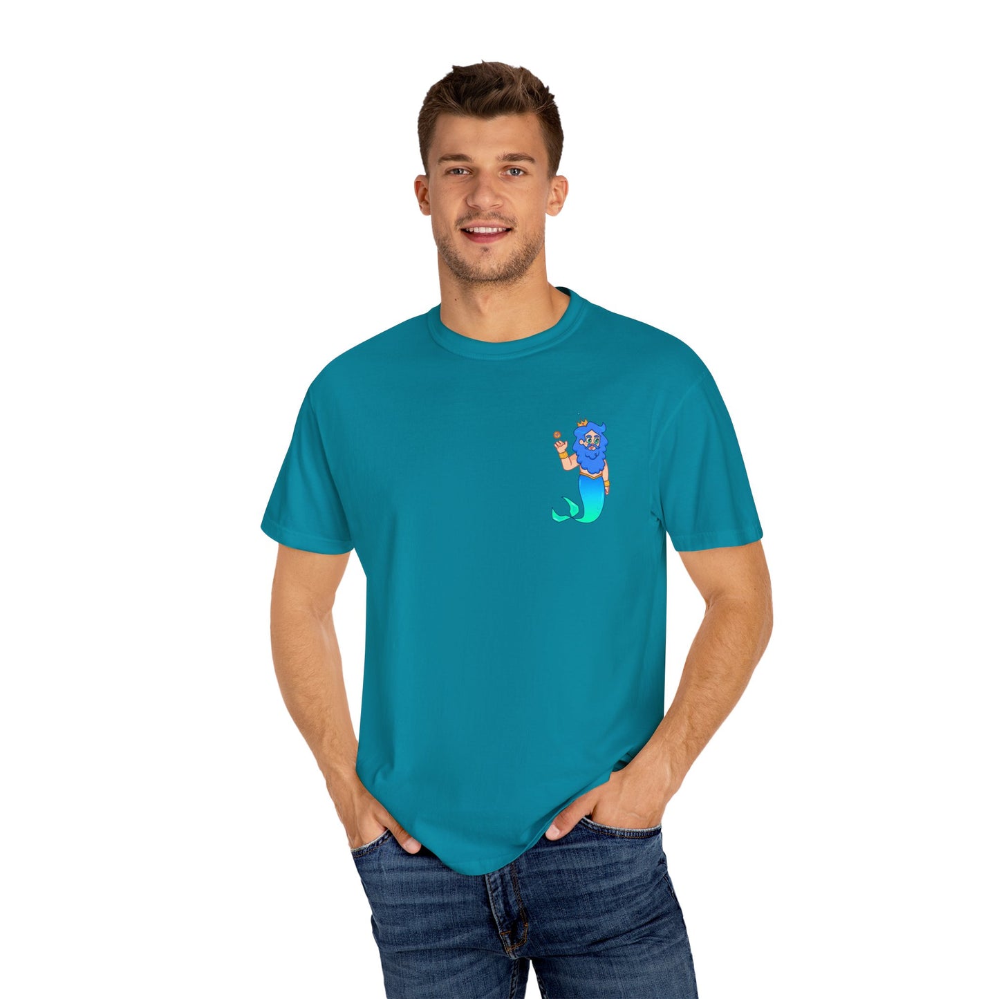 King Lagoon Style T-Shirt - Heart Sparkle Mermaid Design