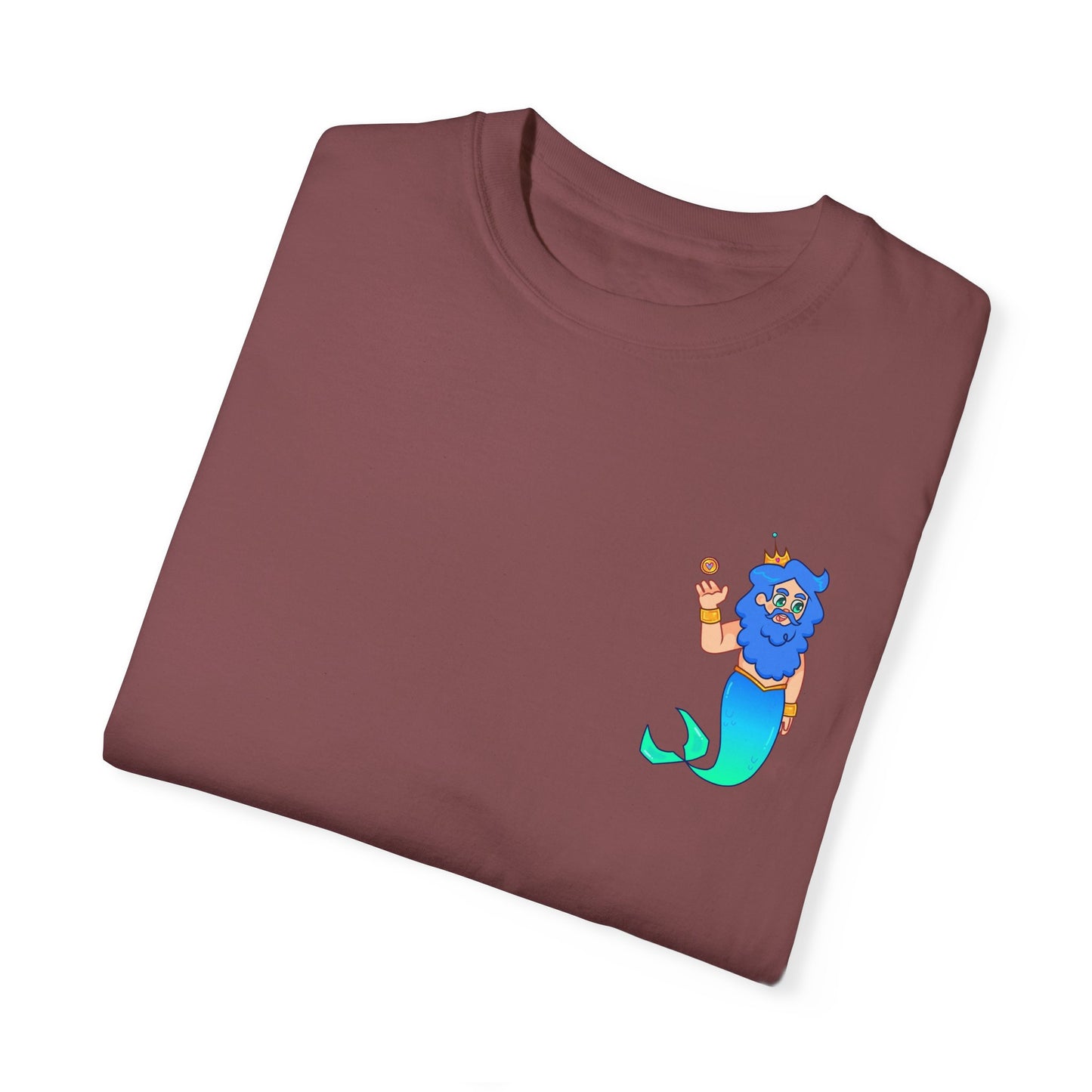 King Lagoon Style T-Shirt - Heart Sparkle Mermaid Design