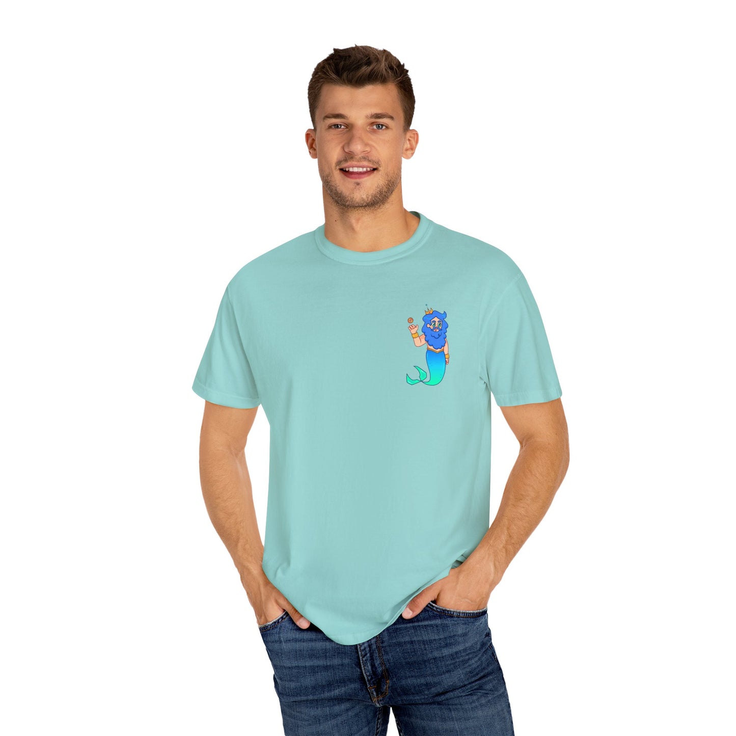 King Lagoon Style T-Shirt - Heart Sparkle Mermaid Design