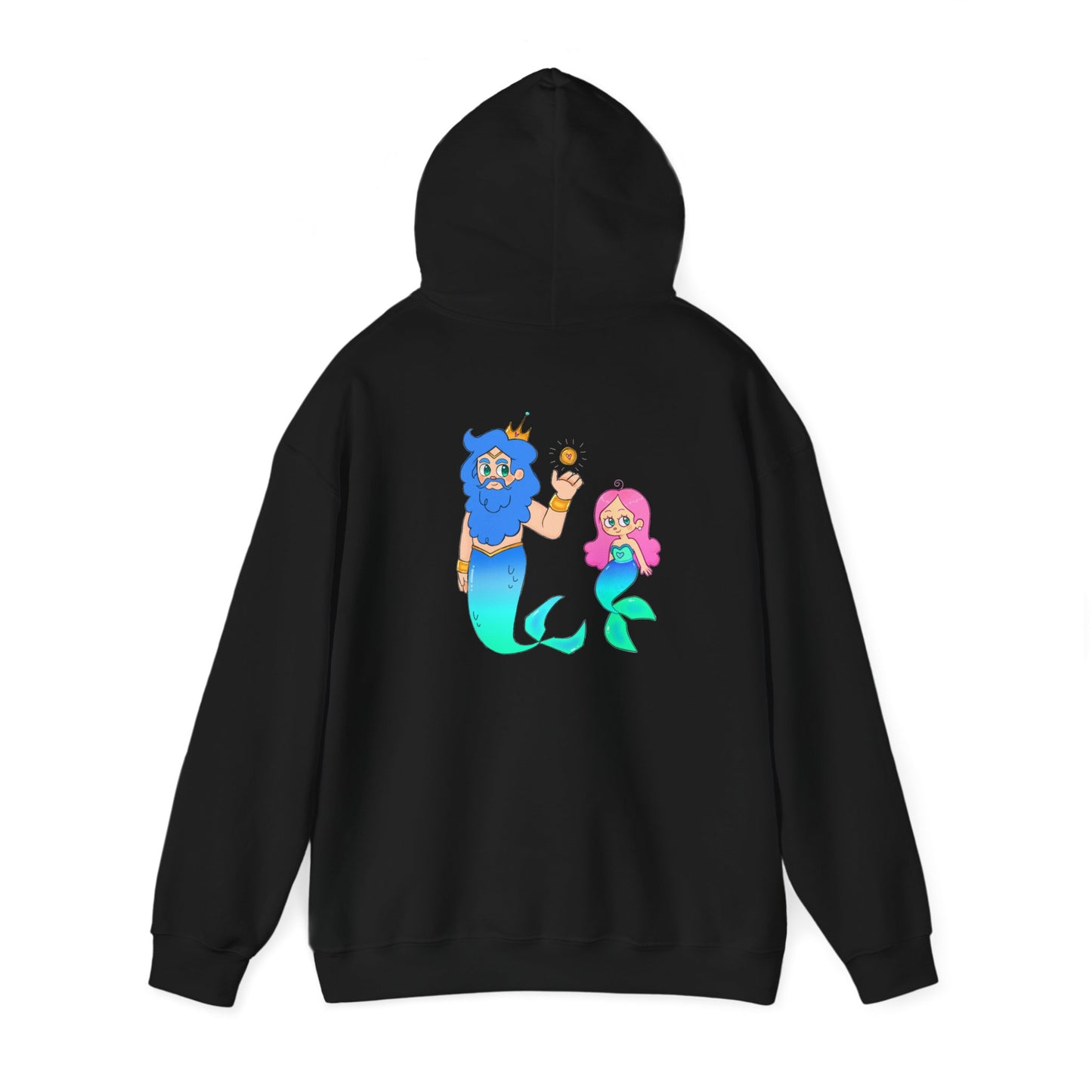 Heart Sparkle Mermaid Hoodie