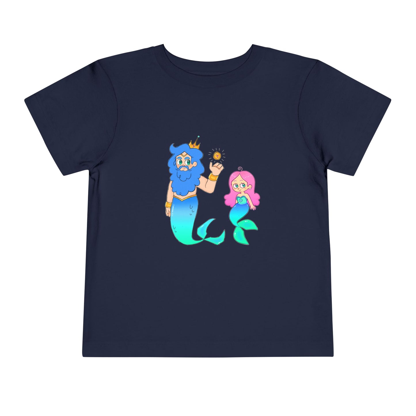 Toddler Tee - Heart Sparkle Mermaid Shirt